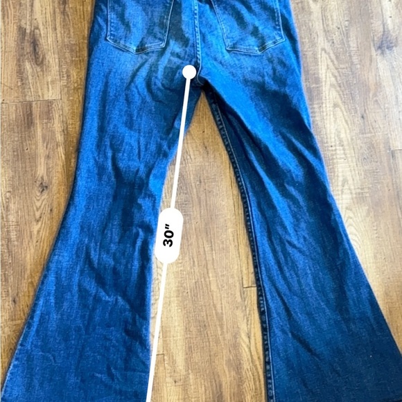 Rockin’ C Women's Blue Flared Jeans Size 31 - Picture 5 of 15
